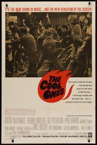 4d221 COOL ONES 1sh '67 world of the Go-Go girls and get-get guys!
