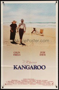 4d522 KANGAROO 1sh '86 Colin Friels, Judy Davis, based on the DH Lawrence novel!