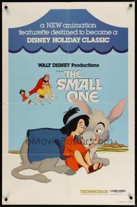 4d787 SMALL ONE 1sh '78 Walt Disney, Don Bluth, animated cartoon!