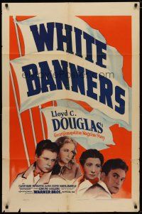 4d955 WHITE BANNERS 1sh '38 Fay Bainter works as a maid to be close to son she gave up!