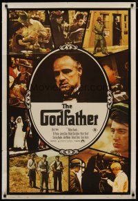 4e716 GODFATHER Aust 1sh '72 Marlon Brando & Al Pacino, Coppola classic, different montage!