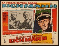 4e061 EICHMANN HIS CRIMES & JUDGMENT Mexican LC '61 from secret Nazi films never seen before!