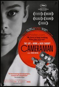 4k232 CAMERAMAN: THE LIFE & WORK OF JACK CARDIFF 1sh '10 image of pretty young Audrey Hepburn!