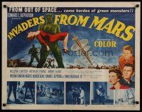 4k310 INVADERS FROM MARS 1/2sh '53 classic, hordes of green monsters from outer space!