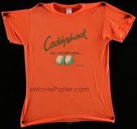 4k018 CADDYSHACK large T-shirt '80 Harold Ramis golfing classic, the comedy with balls!
