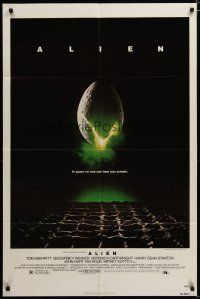 4m030 ALIEN 1sh '79 Ridley Scott outer space sci-fi classic, cool hatching egg image!