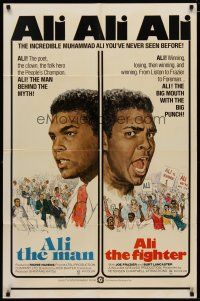 4m320 FIGHTERS 1sh '74 Cohen art of boxer Muhammad Ali, the man and the fighter!