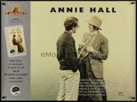 4r698 ANNIE HALL video British quad R97 cool image of Woody Allen & Diane Keaton!