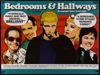 4r704 BEDROOMS & HALLWAYS British quad '98 Kevin McKidd, Hugo Weaving, James Purefoy, cool art!