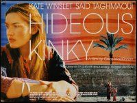 4r738 HIDEOUS KINKY DS British quad '98 Gilles MacKinnon, close-up of pretty Kate Winslet!