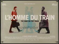 4r762 MAN ON THE TRAIN DS British quad '02 L'Homme du train, Johnny Hallyday, Jean Rochefort!