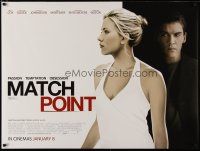 4r764 MATCH POINT advance DS British quad '05 Jonathan Rhys Meyers, Scarlett Johansson, tennis!