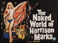 4r775 NAKED WORLD OF HARRISON MARKS British quad '65 Chris Cromfield, Deborah DeLacey, sexy art!