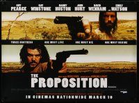 4r787 PROPOSITION advance DS British quad '05 Guy Pearce & Danny Huston w/guns!