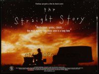 4r816 STRAIGHT STORY DS British quad '99 David Lynch, Walt Disney, riding lawnmower & sunset!