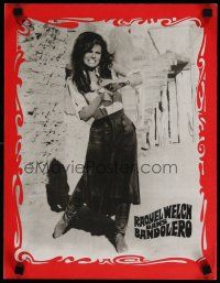 4r537 BANDOLERO French '68 great image of sexy Raquel Welch firing gun!