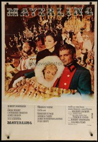 4r632 MAYERLING French '69 no woman could satisfy Omar Sharif until Catherine Deneuve!
