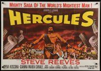 4r064 HERCULES Lebanese '59 great artwork of the world's mightiest man Steve Reeves!