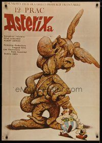 4r466 ADVENTURES OF ASTERIX Polish 27x38 '88 world's best-loved French cartoon characters!