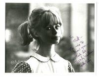 4t545 BEVERLY WASHBURN signed 8x10 REPRO still '90s smiling head and shoulders from Spider Baby!