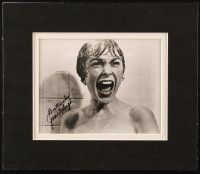 4t032 JANET LEIGH signed 8x10 REPRO still in 12x14 display'90s most classic shower scene from Psycho