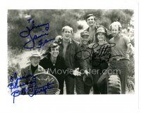 4t681 MASH signed 8x10 REPRO still '90s by Jamie Farr, Loretta Swit, AND William Christopher!