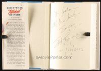 4t123 EDD BYRNES signed hardcover book '96 the 77 Sunset Strip star's autobiography Kookie No More!