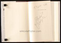 4t145 ROBERT VAUGHN signed hardcover book '08 on his autobiography A Fortunate Life!