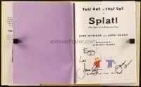 4t146 SPLAT! signed hardcover book '98 by BOTH authors Jane Seymour & James Keach!
