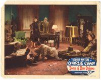 4t203 DOCKS OF NEW ORLEANS signed LC #6 '48 by Roland Winters, who is Charlie Chan at crime scene!