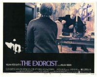 4t204 EXORCIST signed LC #4 '74 by Linda Blair, who is not pictured on this card!