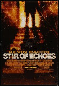 4t174 STIR OF ECHOES signed DS advance 1sh '99 by Kevin Bacon, some doors weren't meant to be open!