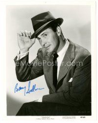 4t267 BARRY SULLIVAN signed 8x10 still '49 close portrait wearing suit, tie & hat from Tension!