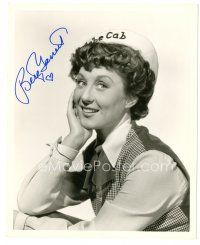 4t269 BETTY GARRETT signed deluxe 8x10 still '49 cute close up smiling portrait from On The Town!