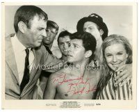 4t335 FRANKIE AVALON signed 8x10 still '65 great young close up from Beach Blanket Bingo!