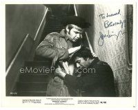 4t383 JON VOIGHT signed 8x10.25 still '69 close up with Dustin Hoffman in Midnight Cowboy!
