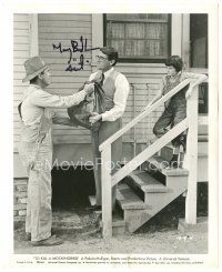 4t428 MARY BADHAM signed 8.25x10 still '62 as Scout with Gregory Peck in To Kill a Mockingbird!