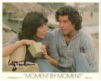 4t436 MOMENT BY MOMENT signed 8x10 mini LC '79 by BOTH Lily Tomlin AND John Travolta!
