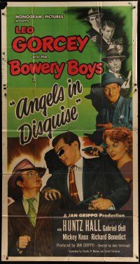 4w595 ANGELS IN DISGUISE 3sh '49 Leo Gorcey, Huntz Hall and the Bowery Boys!