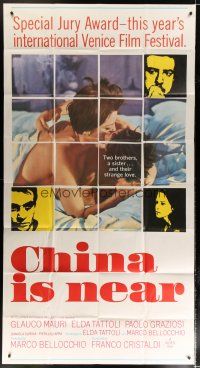 4w651 CHINA IS NEAR int'l 3sh '67 La Cina e Vicina, two brothers, a sister & their strange love!