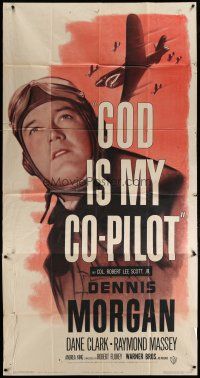 4w727 GOD IS MY CO-PILOT 3sh R50 Dane Clark & Dennis Morgan as World War II Flying Tigers!