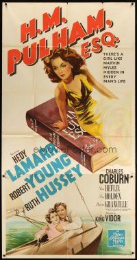 4w741 H.M. PULHAM ESQ B 3sh '41 there's a girl like sexy Hedy Lamarr hidden in every man's life!