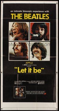 4w797 LET IT BE 3sh '70 The Beatles, John Lennon, Paul McCartney, Ringo Starr, George Harrison