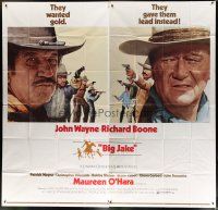 4w230 BIG JAKE 6sh '71 Richard Boone wanted gold but John Wayne gave him lead instead!
