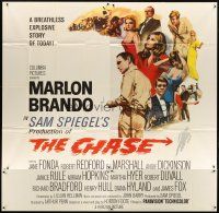 4w249 CHASE 6sh '66 Marlon Brando, Jane Fonda, Robert Redford, directed by Arthur Penn