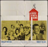4w289 HOUSE IS NOT A HOME 6sh '64 Shelley Winters, Robert Taylor & 7 sexy hookers in brothel!