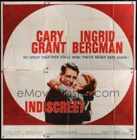 4w296 INDISCREET 6sh '58 Cary Grant & Ingrid Bergman so great together, directed by Stanley Donen!