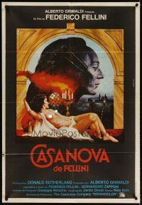 4w047 FELLINI'S CASANOVA Argentinean '77 Il Casanova di Federico Fellini, best different sexy art!