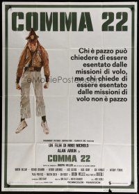 4w404 CATCH 22 Italian 1p '71 directed by Mike Nichols, Joseph Heller, completely different image!