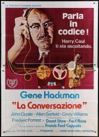4w129 CONVERSATION Italian 2p '74 Gene Hackman is an invader of privacy, Francis Ford Coppola